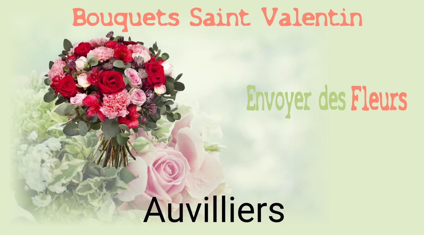 Roses de Saint-Valentin livrées à Auvilliers